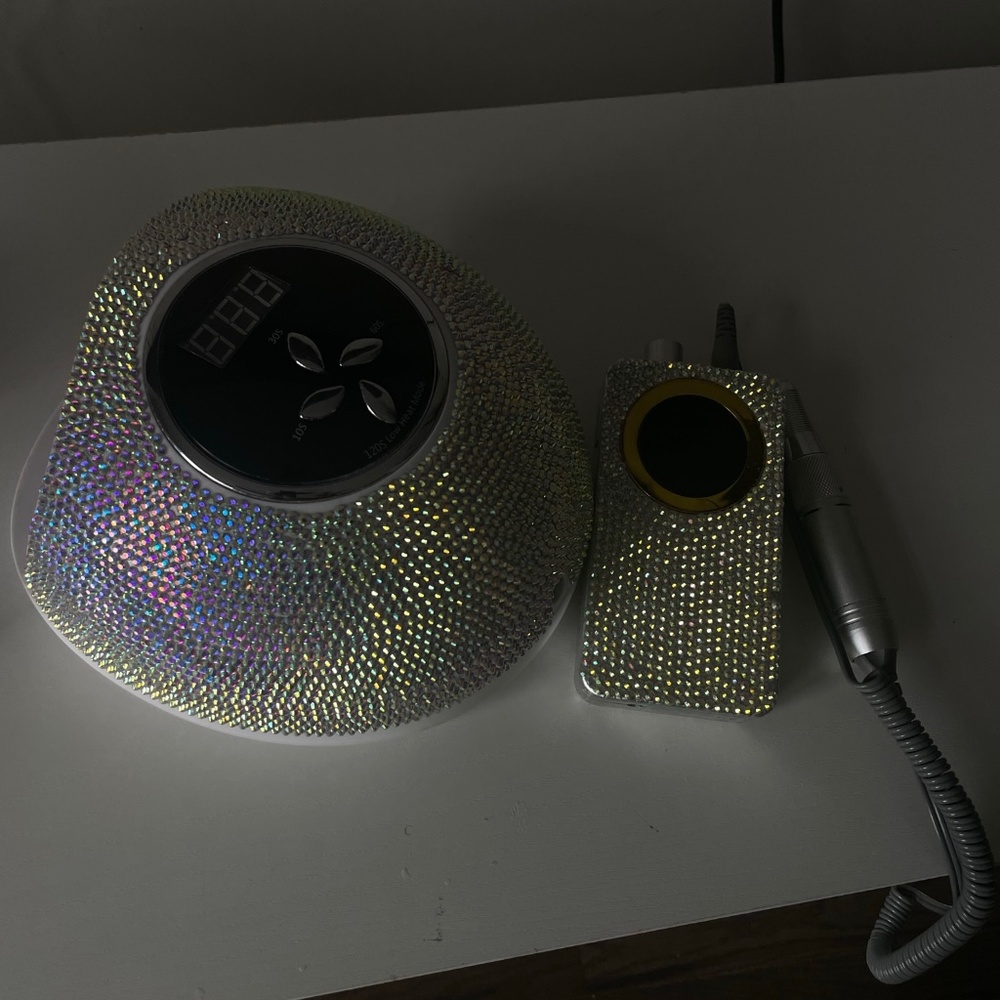 Bling Nail Drill & Nail Lamp
